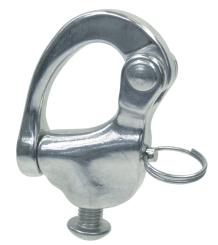 Snap shackle with screw