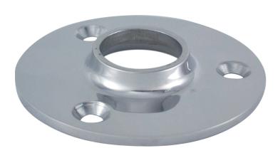 Round base for welding, 90°